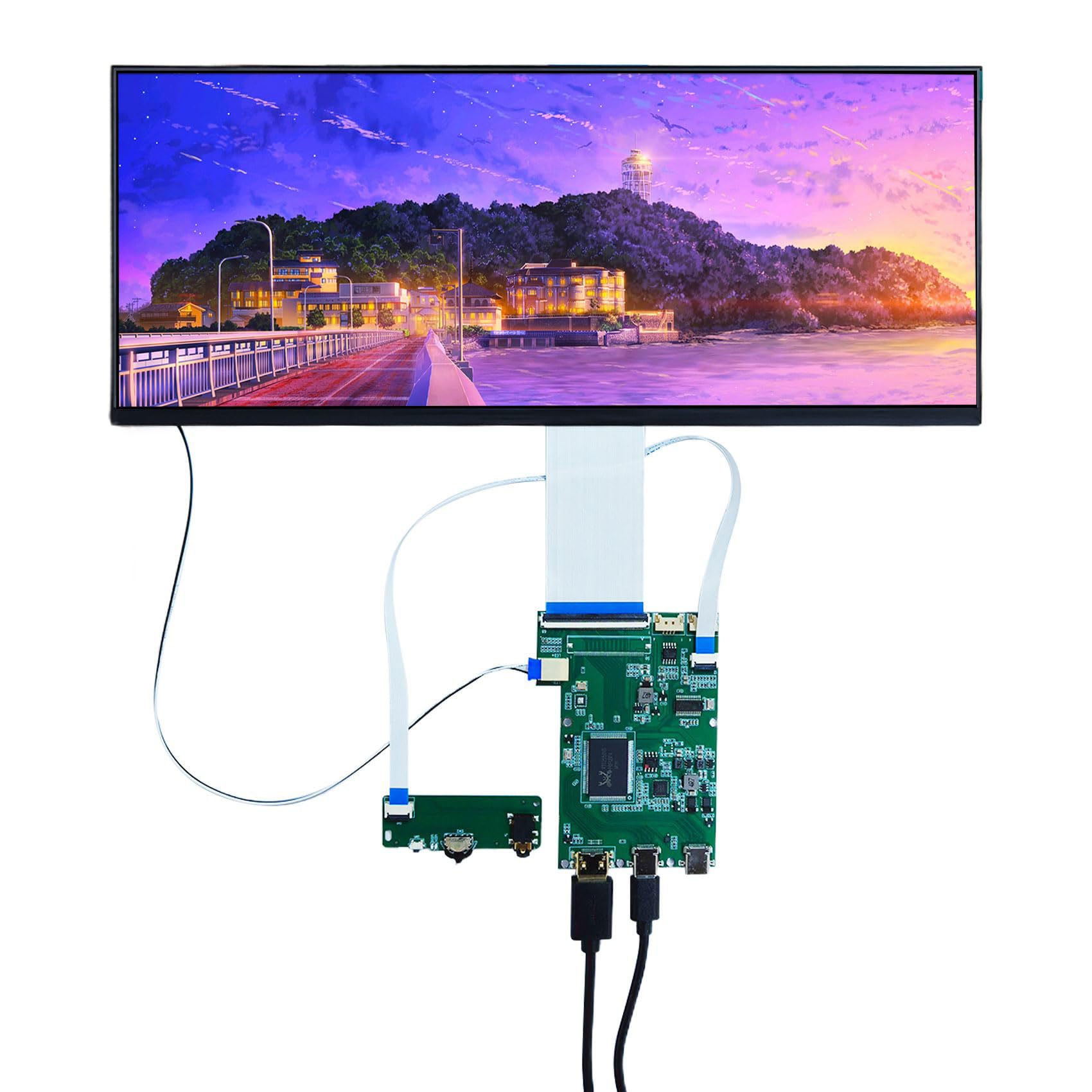 Amazon.co.jp: VSDISPLAY 12.3インチ 2K LCDスクリーン 2400x900 USB-C